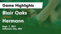 Blair Oaks  vs Hermann  Game Highlights - Sept. 7, 2021