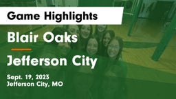 Blair Oaks  vs Jefferson City  Game Highlights - Sept. 19, 2023