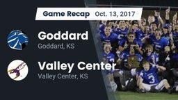 Recap: Goddard  vs. Valley Center  2017