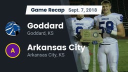 Recap: Goddard  vs. Arkansas City  2018