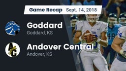 Recap: Goddard  vs. Andover Central  2018
