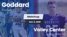 Matchup: Goddard  vs. Valley Center  2018