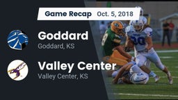 Recap: Goddard  vs. Valley Center  2018