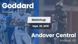 Matchup: Goddard  vs. Andover Central  2019