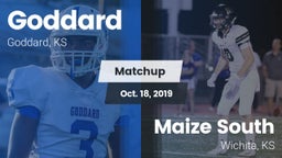 Matchup: Goddard  vs. Maize South  2019