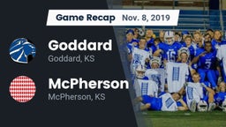 Recap: Goddard  vs. McPherson  2019
