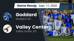 Recap: Goddard  vs. Valley Center  2020