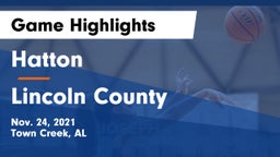 Hatton  vs Lincoln County  Game Highlights - Nov. 24, 2021