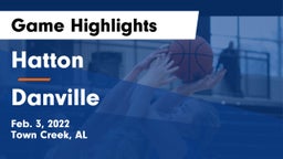 Hatton  vs Danville  Game Highlights - Feb. 3, 2022