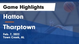 Hatton  vs Tharptown  Game Highlights - Feb. 7, 2022