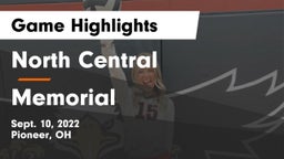 North Central  vs Memorial  Game Highlights - Sept. 10, 2022