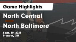 North Central  vs North Baltimore  Game Highlights - Sept. 30, 2023