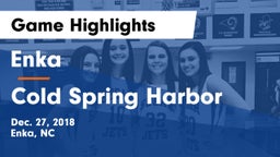 Enka  vs Cold Spring Harbor Game Highlights - Dec. 27, 2018