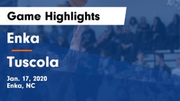 Enka  vs  Tuscola  Game Highlights - Jan. 17, 2020