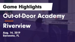 Out-of-Door Academy  vs Riverview  Game Highlights - Aug. 14, 2019