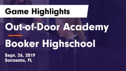 Out-of-Door Academy  vs Booker Highschool Game Highlights - Sept. 26, 2019