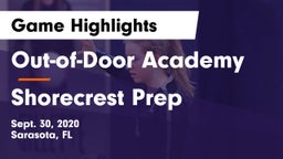 Out-of-Door Academy  vs Shorecrest Prep  Game Highlights - Sept. 30, 2020