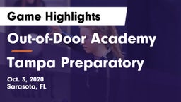 Out-of-Door Academy  vs Tampa Preparatory Game Highlights - Oct. 3, 2020