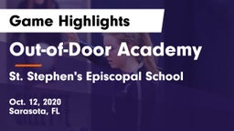 Out-of-Door Academy  vs St. Stephen's Episcopal School Game Highlights - Oct. 12, 2020