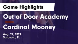 Out of Door Academy vs Cardinal Mooney  Game Highlights - Aug. 24, 2021