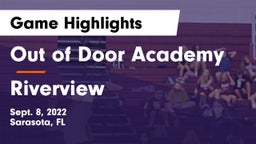 Out of Door Academy vs Riverview  Game Highlights - Sept. 8, 2022