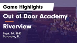 Out of Door Academy vs Riverview Game Highlights - Sept. 24, 2022