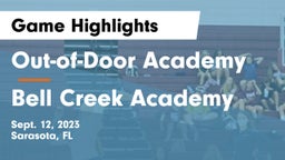 Out-of-Door Academy vs Bell Creek Academy Game Highlights - Sept. 12, 2023