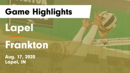 Lapel  vs Frankton  Game Highlights - Aug. 17, 2020