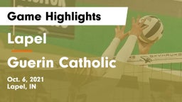 Lapel  vs Guerin Catholic  Game Highlights - Oct. 6, 2021
