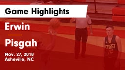 Erwin  vs Pisgah  Game Highlights - Nov. 27, 2018