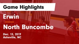 Erwin  vs North Buncombe  Game Highlights - Dec. 13, 2019