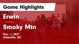 Erwin  vs Smoky Mtn Game Highlights - Dec. 1, 2021