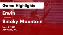 Erwin  vs Smoky Mountain  Game Highlights - Jan. 3, 2023