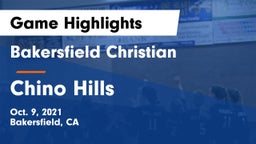 Bakersfield Christian  vs Chino Hills Game Highlights - Oct. 9, 2021