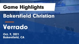Bakersfield Christian  vs Verrado Game Highlights - Oct. 9, 2021
