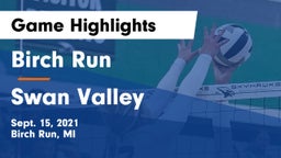 Birch Run  vs Swan Valley  Game Highlights - Sept. 15, 2021