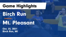 Birch Run  vs Mt. Pleasant  Game Highlights - Oct. 23, 2021