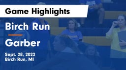 Birch Run  vs Garber  Game Highlights - Sept. 28, 2022