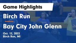 Birch Run  vs Bay City John Glenn  Game Highlights - Oct. 12, 2022