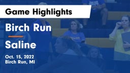 Birch Run  vs Saline  Game Highlights - Oct. 15, 2022