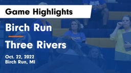 Birch Run  vs Three Rivers  Game Highlights - Oct. 22, 2022