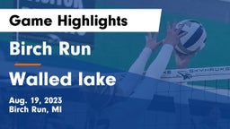 Birch Run  vs Walled lake Game Highlights - Aug. 19, 2023