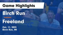 Birch Run  vs Freeland  Game Highlights - Oct. 11, 2023