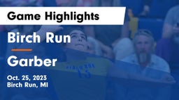 Birch Run  vs Garber  Game Highlights - Oct. 25, 2023