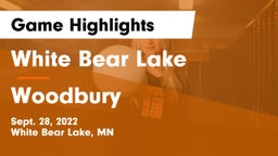 White Bear Lake  vs Woodbury  Game Highlights - Sept. 28, 2022