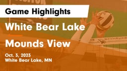 White Bear Lake  vs Mounds View  Game Highlights - Oct. 3, 2023