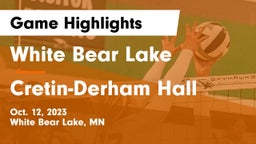 White Bear Lake  vs Cretin-Derham Hall  Game Highlights - Oct. 12, 2023