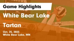 White Bear Lake  vs Tartan  Game Highlights - Oct. 25, 2023