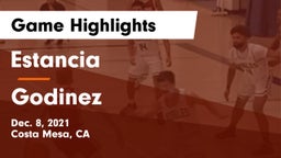 Estancia  vs Godinez  Game Highlights - Dec. 8, 2021