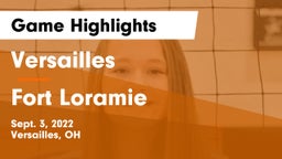 Versailles  vs Fort Loramie  Game Highlights - Sept. 3, 2022